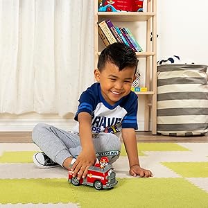 Pat Patrouille Véhicule Paw Patrol Marcus voiture figurine Jouet Pat Patrouille Jouet enfant 3 ans