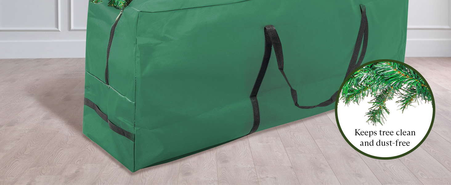 Pelle & Sol Christmas Tree Storage Bag Zip Up Sack Christmas Tree Bag