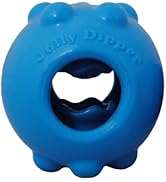 Jolly Pets Jolly Dipper Treat Dispensing Dog Toy; 3'' Small/Medium Dogs, Blue
