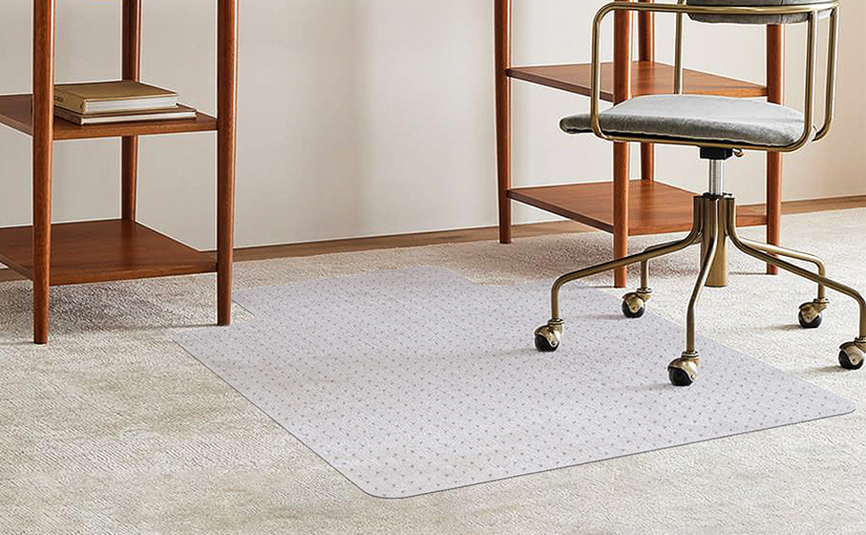 Amazon.com : FuturHydro Office Chair Mat for Low Pile Carpet, 48" x 36