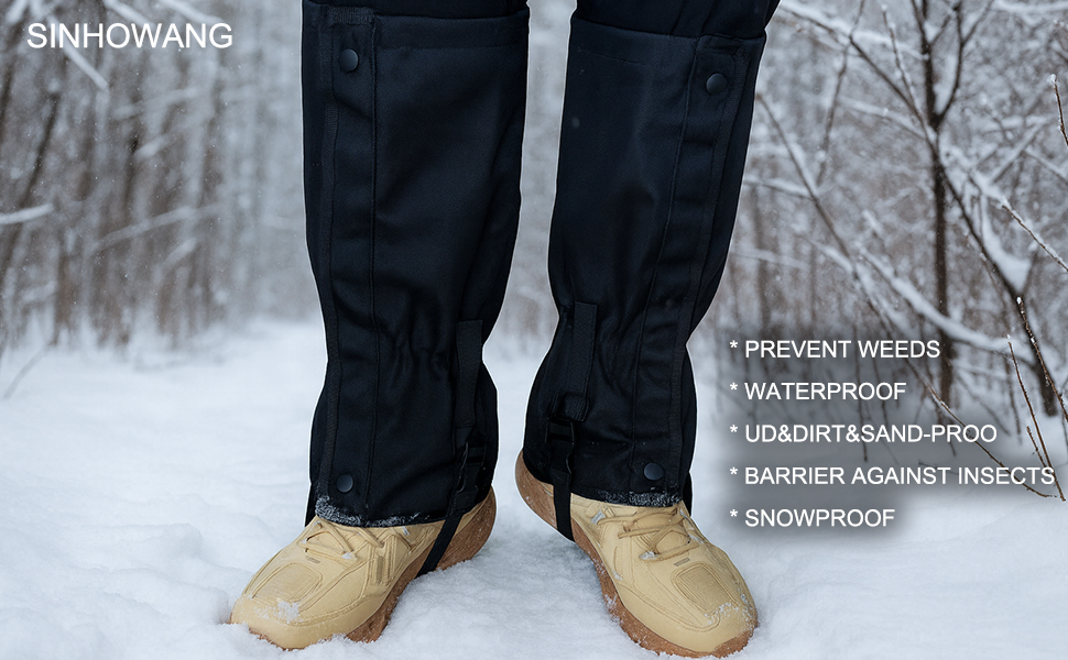 gaiters for hiking waterproof