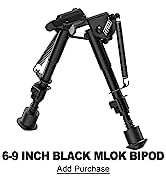 Feyachi B13 Mlok Zweibein, 15,2 - 22,9 cm, leichtes Rilfe Zweibein, direkt an Mlok System befesti...
