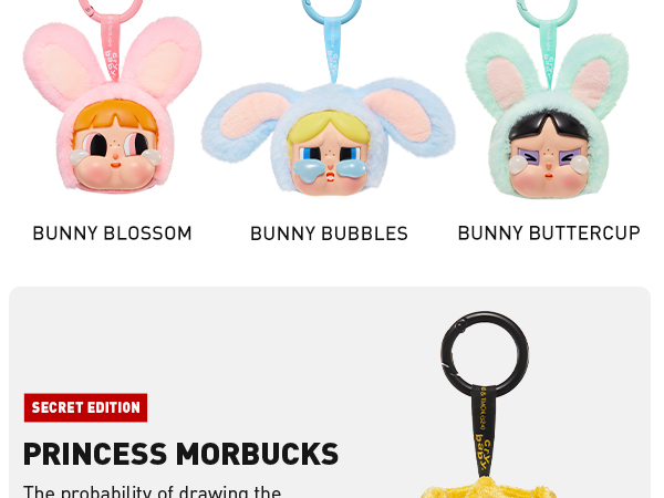 Amazon.com: POP MART Crybaby × Powerpuff Girls Series-Vinyl