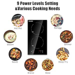 9 Power Levels Setting
