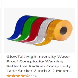 GlowTail Multicolor reflective tape
