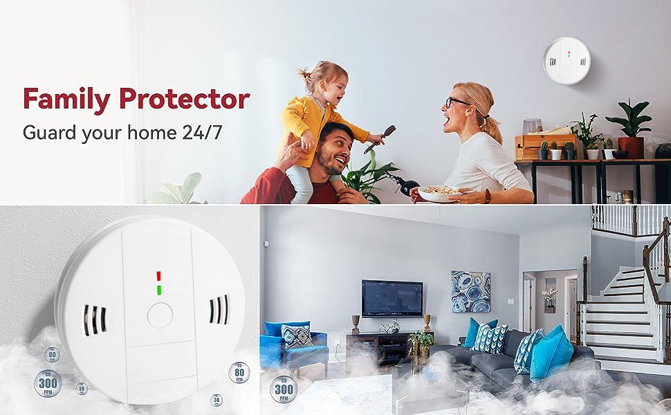 smoke co alarm detector