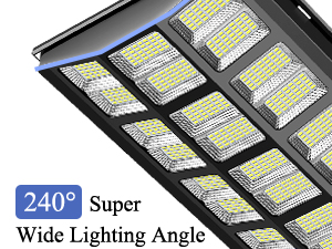 farolas solares al aire libre