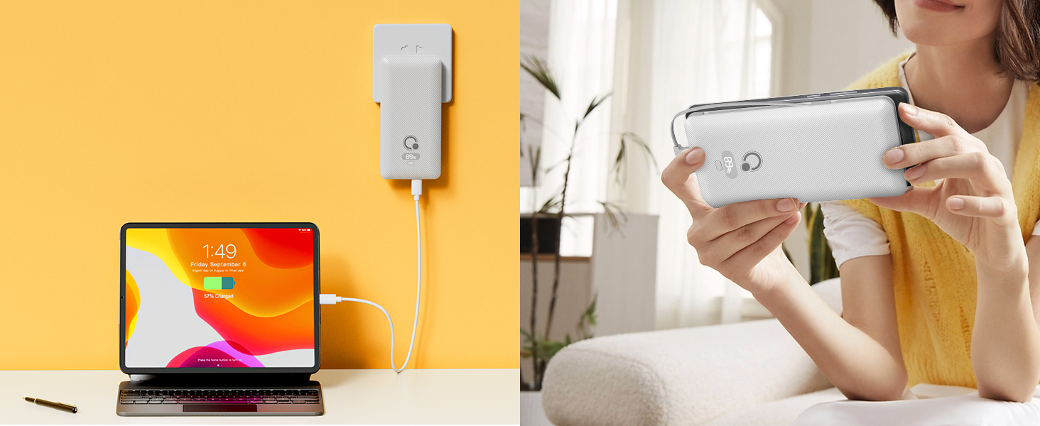 power bank with wall plug