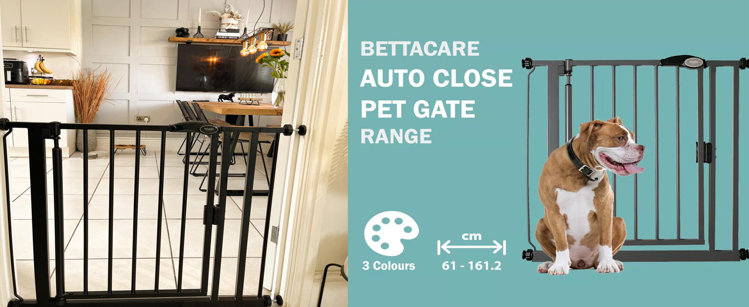 Bettacare Expandable Pet Barrier, 60cm 108cm, Natural, Wood