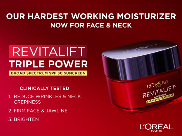 Amazon.com: L'Oreal Paris Revitalift Triple Power Face and