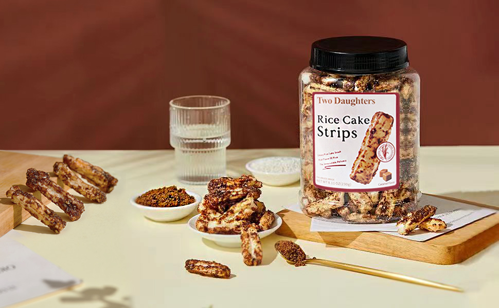 XUPAI-Korean-style Rice Cake Strips, Fried Chicken Rice Cake, Korean