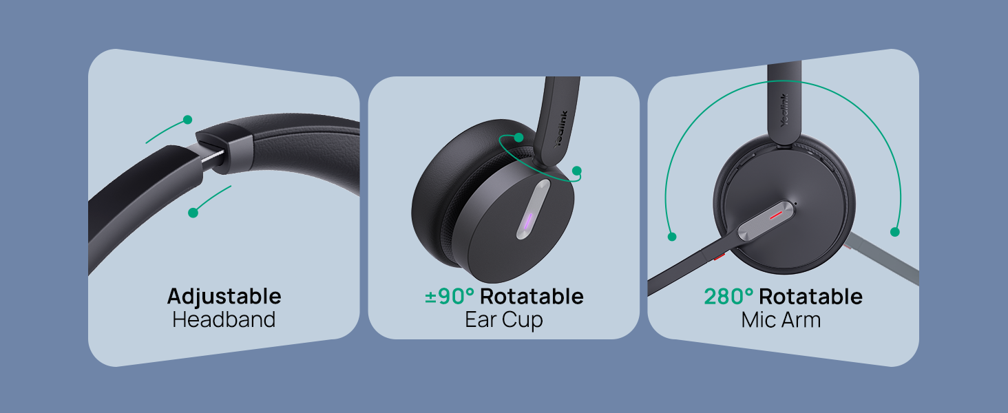 telephone headsets for office phones