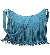 Amazon.com: Fringe Hobo Bags for Women Vintage Suede