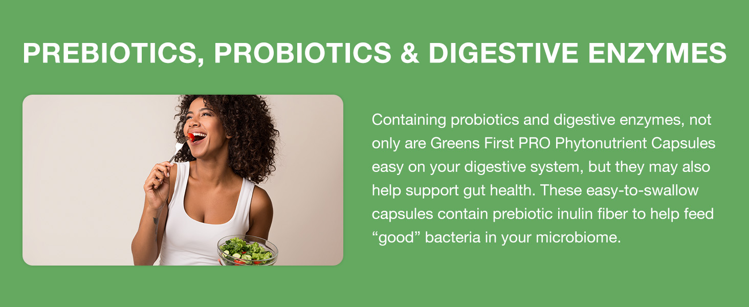 Greens First PRO Phytonutrient Capsules (Premium)