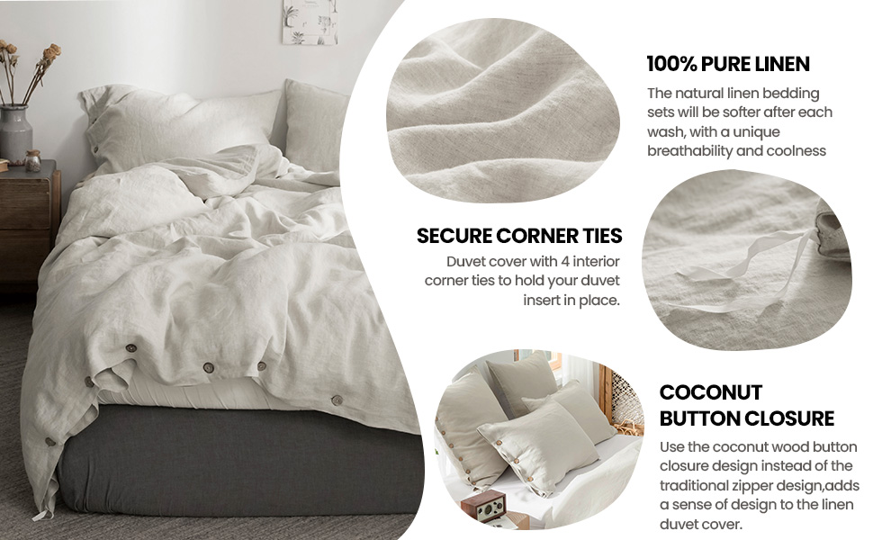 flax bedding set 