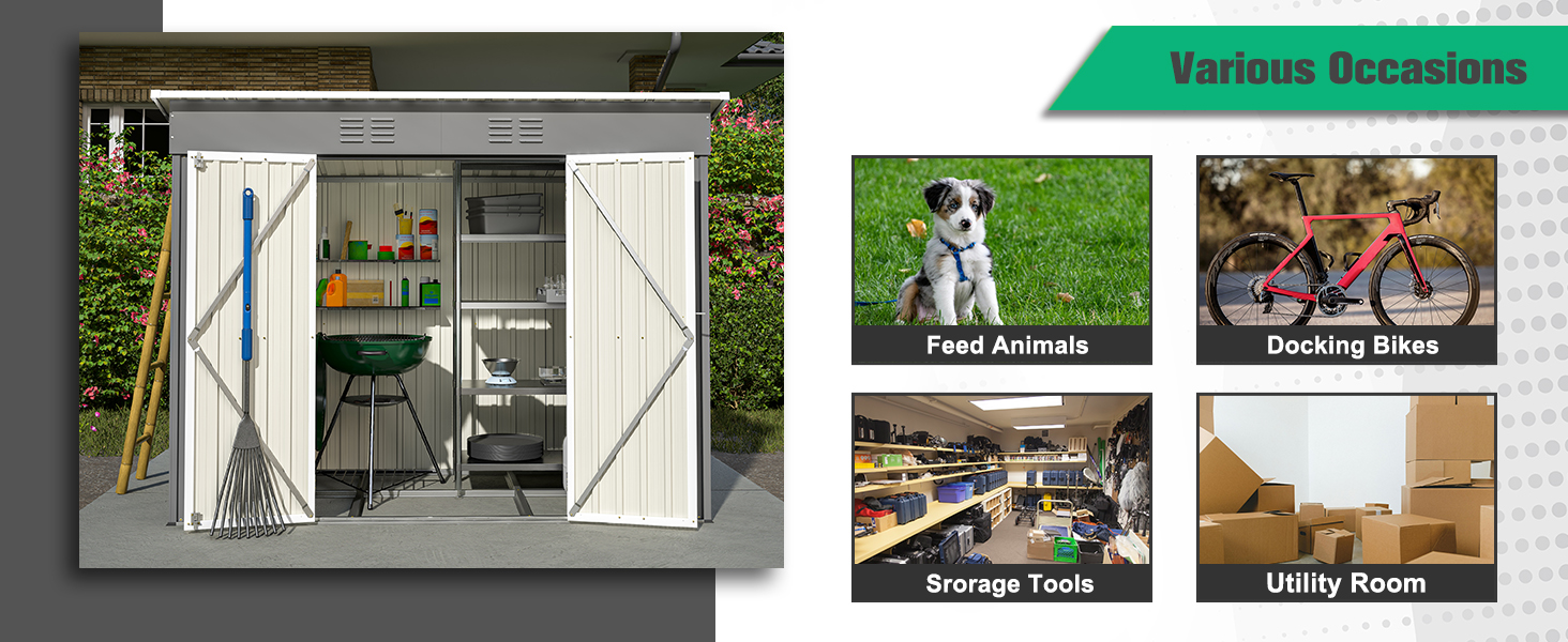 Outdoor Storage Shed