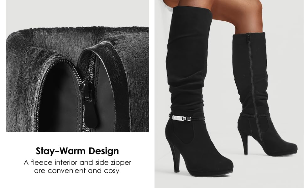 SARAH KNEE HIGH BOOTS