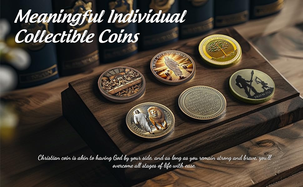 Lion of Judah REVELATION 5:5 Religious Coins