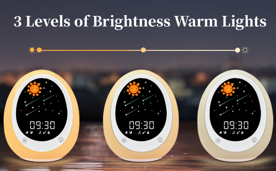 Sleep Training Clock for Toddlers, FiveHome Kids Alarm Clock with Sleep