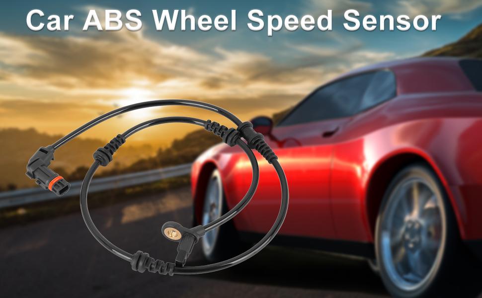 X AUTOHAUX Front Left or Right ABS Wheel Speed Sensor for