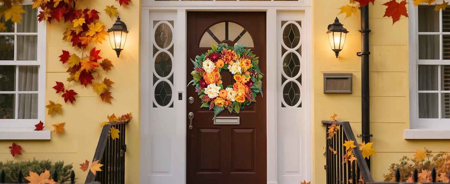 fall wreaths for front door