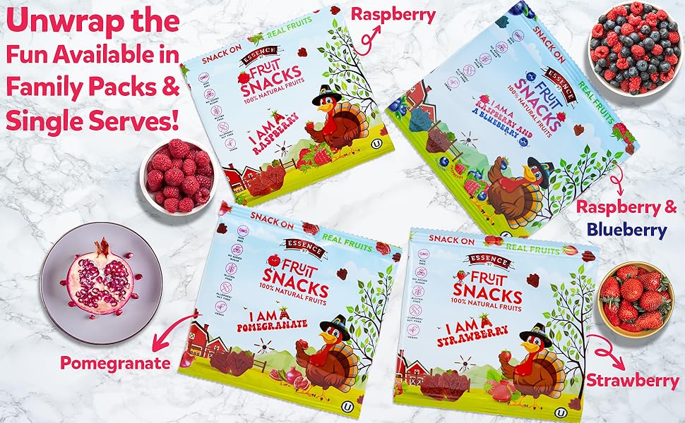 mix flavor fruit snacks