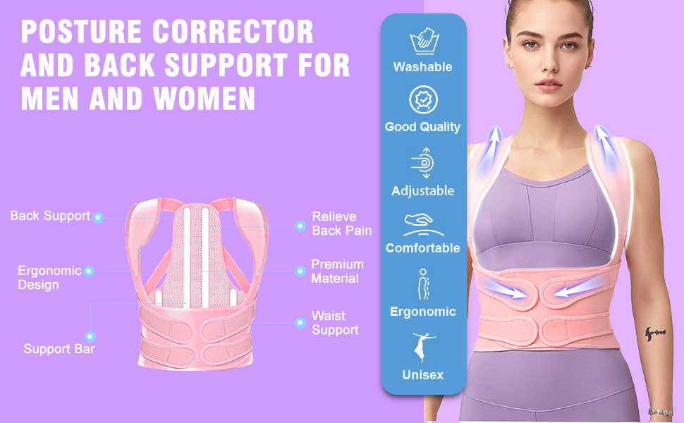 Posture Corrector for Women and Men