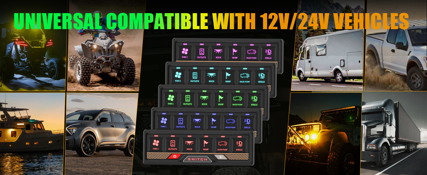 switch panel for truck