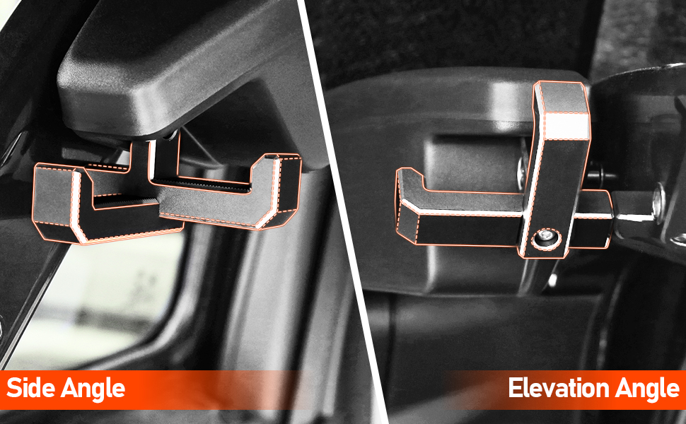 LEPZ Trunk Grocery Bag Hooks Aluminum Organizer Compatible