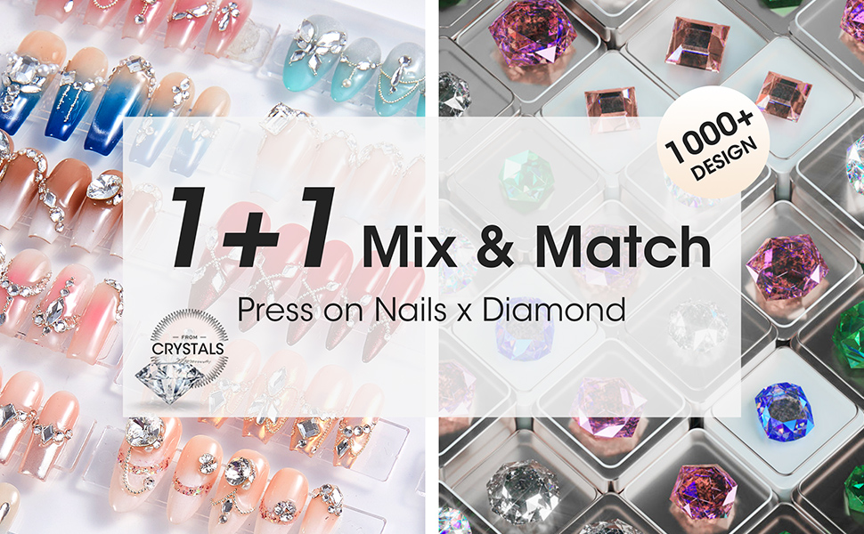 Fake Nails for Nail Art DIY