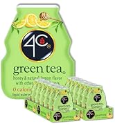 4C Sugar Free Green Tea Liquid Water Enhancer, 12 Pack, Premium Natural Flavors, 0 Calorie
