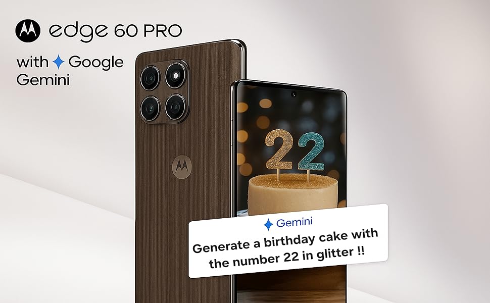 motorola edge 60 pro integrates with Google Gemini for creative prompts and on-device assistance