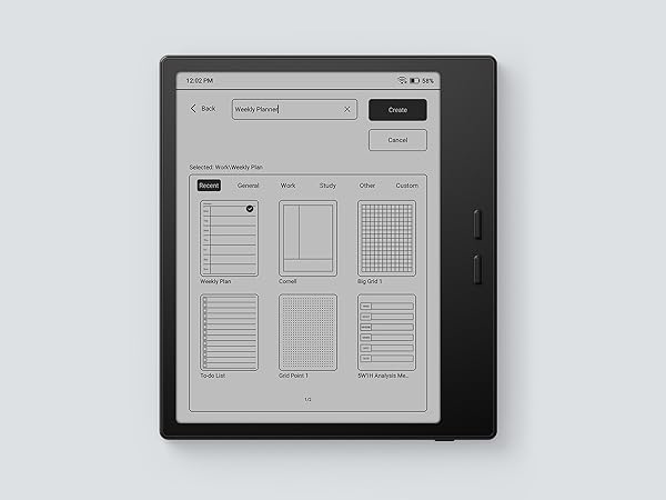 BOOX GO 7 ホワイト BOOX Go7／GoColor7Gen2 7インチ Androidタブレット カラー1