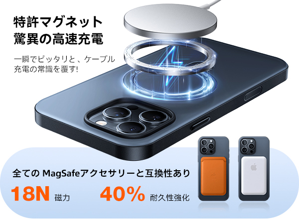 カチッ！2024新開発 TORRAS iPhone 16 Pro Max用ケース Amazon.co.jp: TORRAS iPhone 16 Pro Max 用 ケース【米軍規格