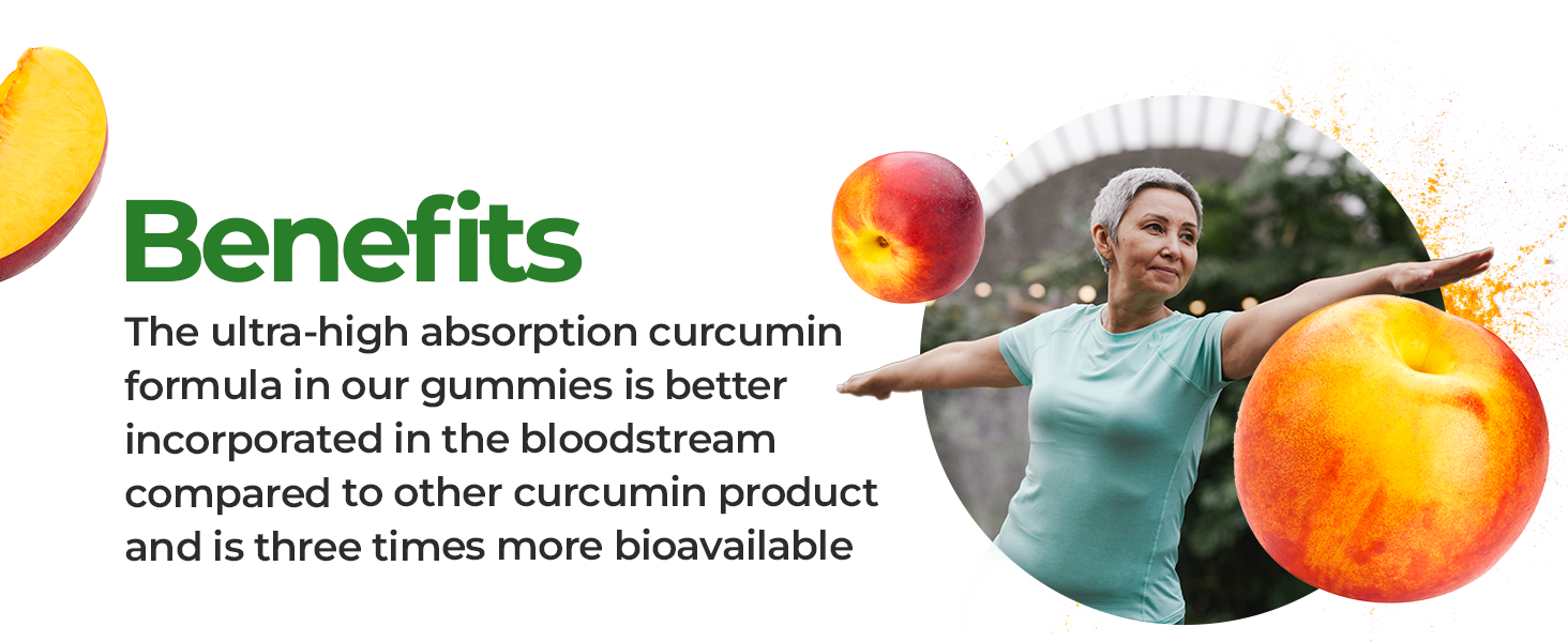 curcumin piperine, curcumin gummies, antioxidant, joint supplement, superfood, health supplement
