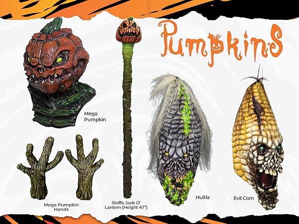 pumpkins 様 黒ひげ＆赤髪＆大蛇丸 Amazon.com: Adult Scary Last Night Pumpkin Halloween Mask