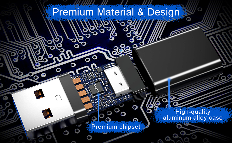 2023 New 4 Pack USB C to USB Adapter, 【2*USBC to USBA】&【2