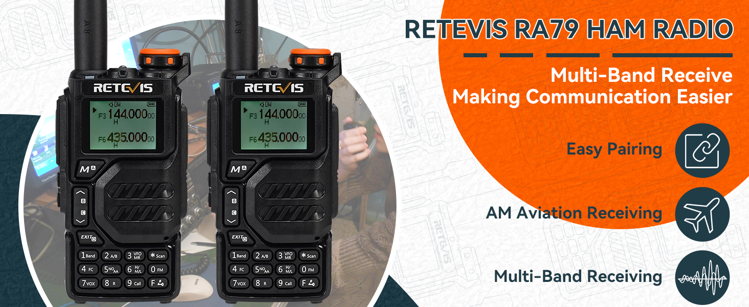 long range ham radio handheld ham radio long range ham radio gifts for men dual band ham radio 