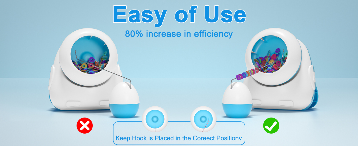 Pskfvre Bead Spinner, Electric Clay Beads Spinner for