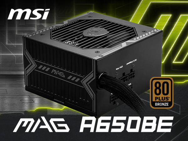 MAG A650BE Gaming Power Supply 