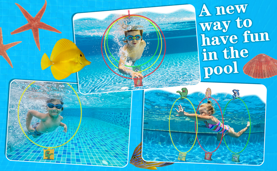 SASBSC Pool Toys for Kids Ages 48 812 Swimming Pool