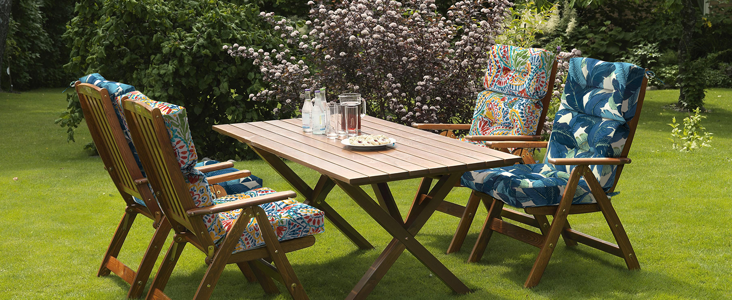 high back chair cushions