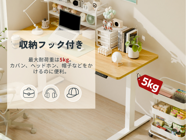 Amazon.co.jp: FLEXISPOT 昇降デスク パソコンデス 幅120cm