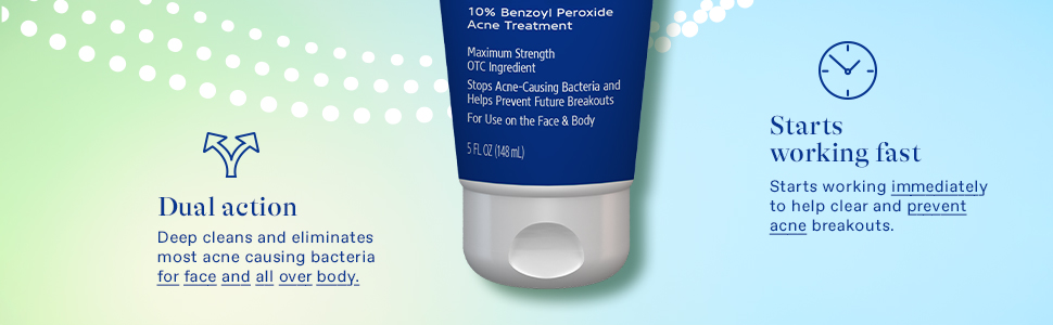 Differin Acne Foaming Face Wash with 10% Benzoyl Peroxide