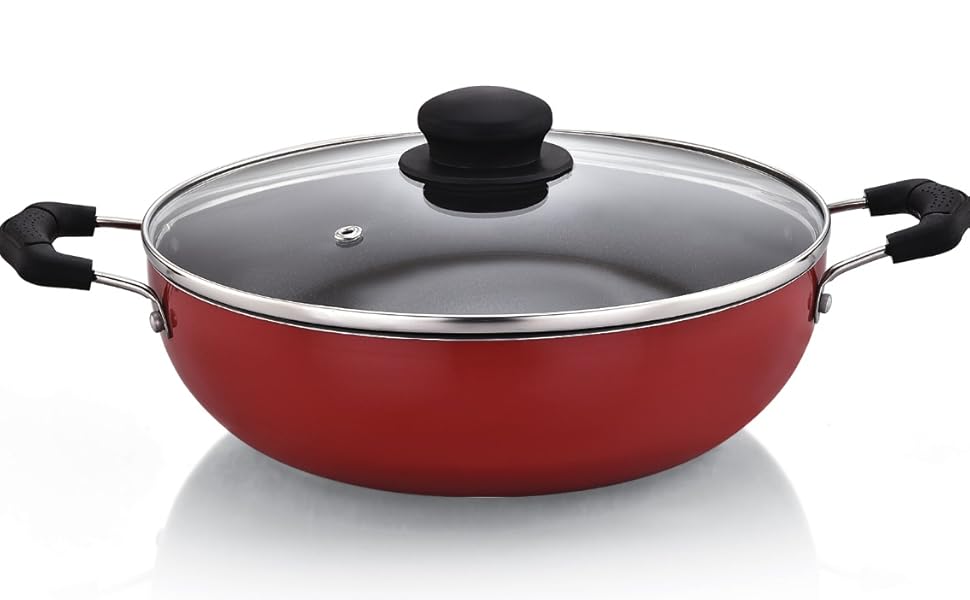 Buy Twin Birds Non Stick Aluminium Cookware Set, Including Nonstick