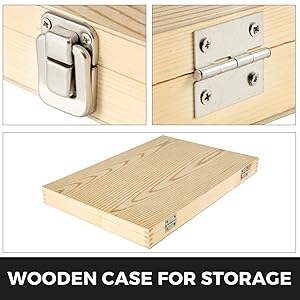 VEVOR Ensembles De Ciseaux à Bois Tour à Bois à Table De Travail 8pcs Rouge Pour Les Laboratoires 15 Ensembles de ciseaux à bois Tour à bois à table