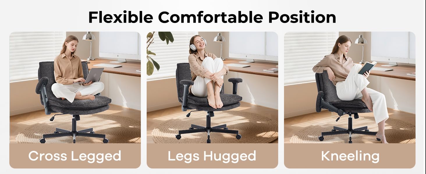Criss cross chair with arms