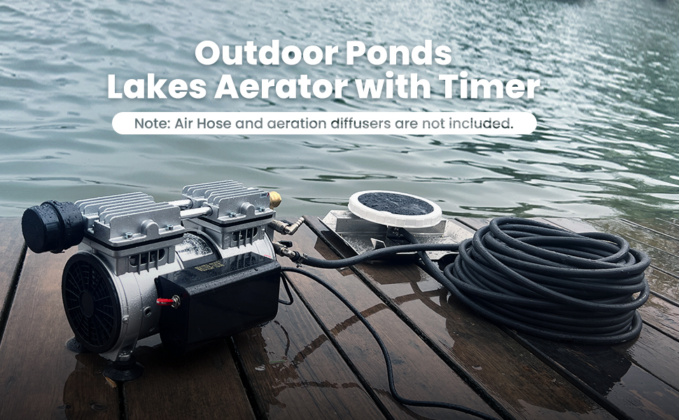 WRSTERTECH 3/4 HP Pond Aerator for Outdoor Ponds Pumps