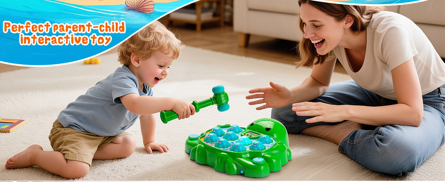 Mole toys for parent-child interaction