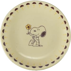 Amazon｜PEANUTS (ピーナッツ) スヌーピー 取り皿 パン皿 直径15.5cm